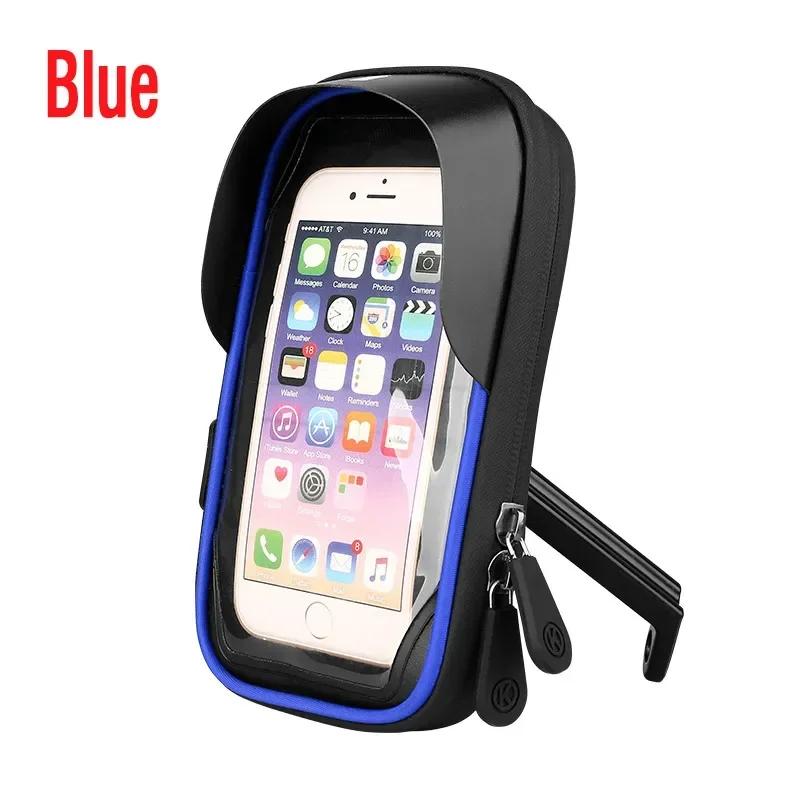 Bicycle Motorcycle GPS Navigation Holder Waterproof Multi-function Mobile Phone Bracket Card Pack Bike Motorcycle Accessories