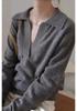 Women's 100% Wool Polo Neck Sweater - Short, Versatile, Solid Color, Long Sleeve Knit Pullover for Autumn/Winter.