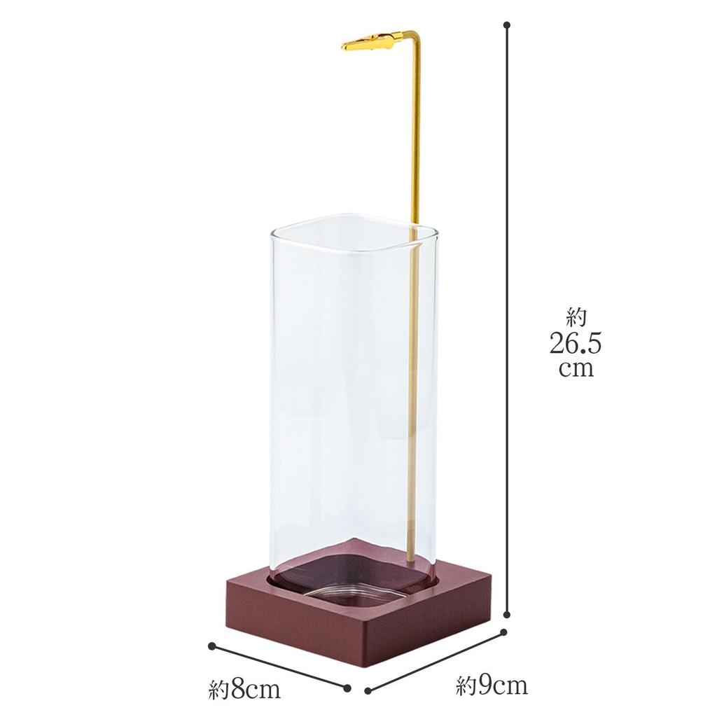 Comolife Clip-on Räucherstäbchenhalter, Räucherstäbchenhalter, Aschenbecher, Schlicht und Stilvoll, für Buddhistische Altäre