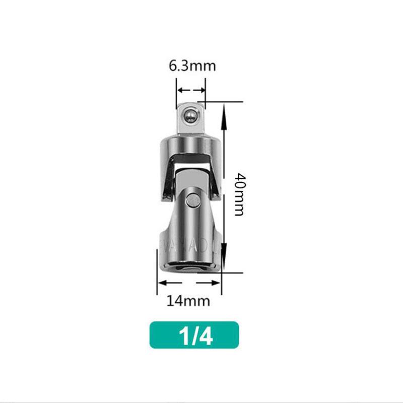 Chromium vanadium steel universal joint torque socket wrench electric auto repair tool accessory set