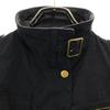 Barbour Wax Cotton Jacket 10 Black Waist Belt Women Used