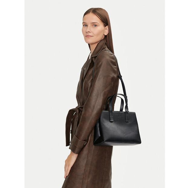 Bag Calvin Klein Calvin Klein Ck Plaque Small Tote K60K612781 Black
