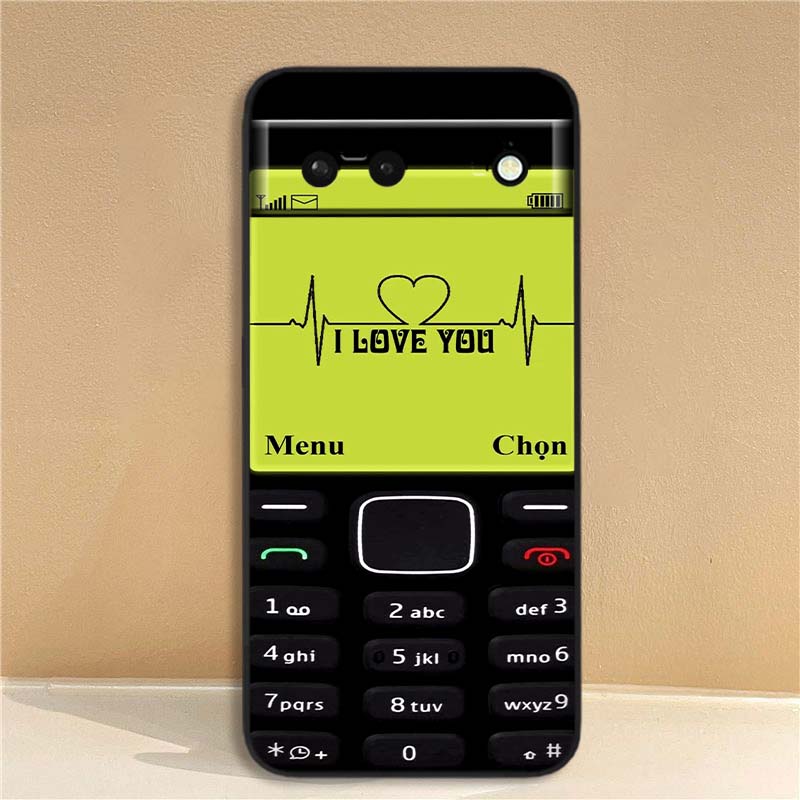Luxury Vintage Phone Pattern For Google Pixel 10 9a 9 8A 8 7 7A 6 6A Pro XL 2024 5G Black Soft TPU Silicone Phone Case