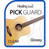 Healing Shield Style Type Clear Glossy Premium Acoustic Guitar Pickguard