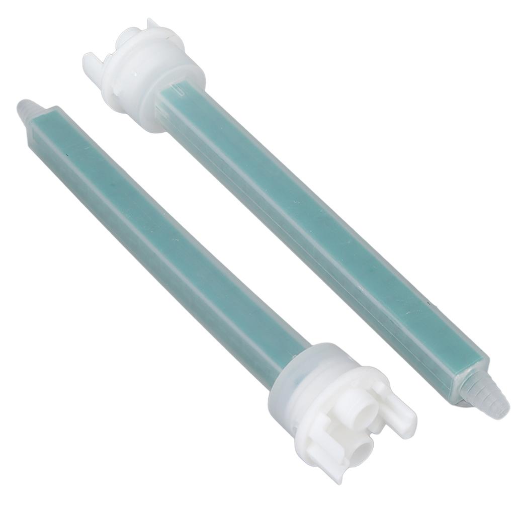 10pcs Mixing Nozzles Plastic Prevent Blocking Adhesive Glue Mixing Nozzle for Applicator