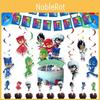 Pj Masks Theme Birthday Party Supplies With Cheerful Decor And Festive Tableware