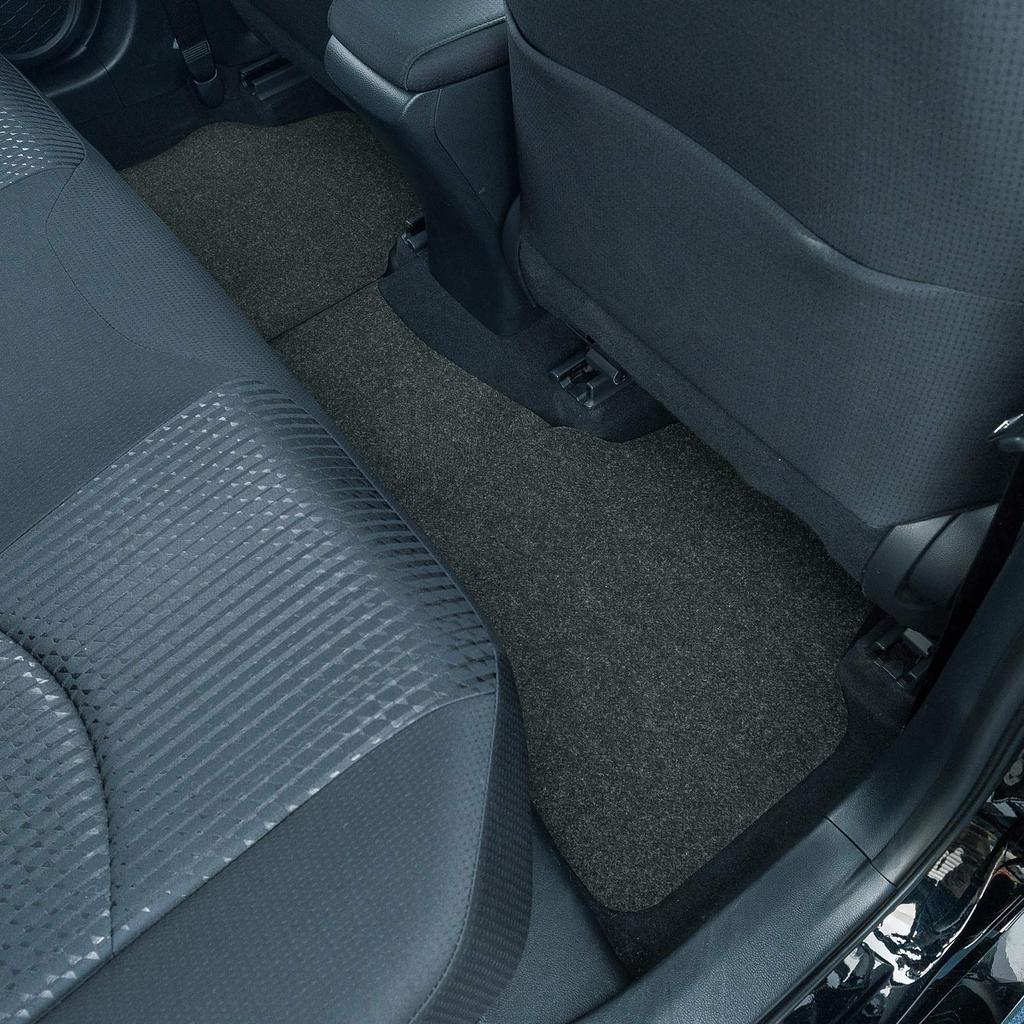 BONFORM Car Mat Value for Free Cut Large 1 Mat, Kei/Regular Cars, Size, Sheet, Anti-Slip Treatment, 50x150cm, Black, 6450-20BK