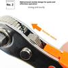 1Pcs Mini Socket Wrench Ratchet Tool Fast Ratchet Wrench Multi-functional Ratchet Screwdriver for DIY Repair Hand Tools