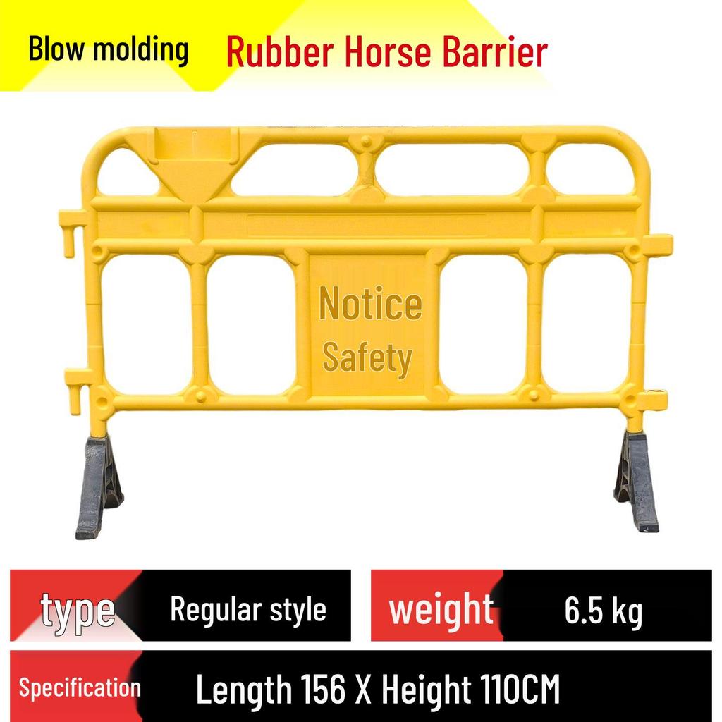 Plastic Mobile Barrier: Temporary Anti-Collision Fence for Construction and Safety Use