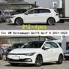 Car TPU/Glossy Mirror Post Cover  For VW Volkswagen Golf8 Golf 8    Door Trim Window Molding Sticker Parts