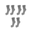 5 Paia Calzini alla Caviglia a Dita Separate per Uomo Donna Calzino Monocolore a Cinque Dita Calzino Sportivo da Corsa in Cotone Assorbente Sudore Calzino a Tubo Medio con Dita Separate