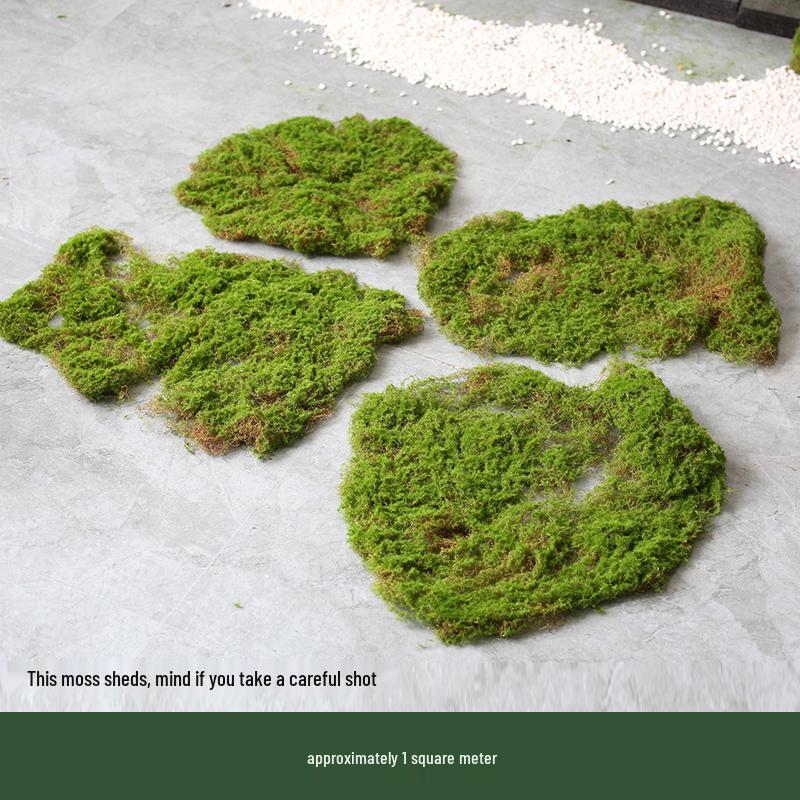 Artificial Green Moss Decor for Indoor Plants and Micro Landscapes