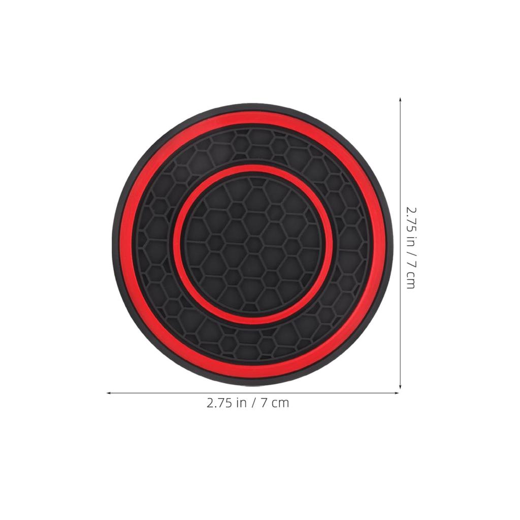 GLEAVI Car Coaster Car Interior Decoration Non-Slip Drink Coaster Car Cup Mat Cup Holder