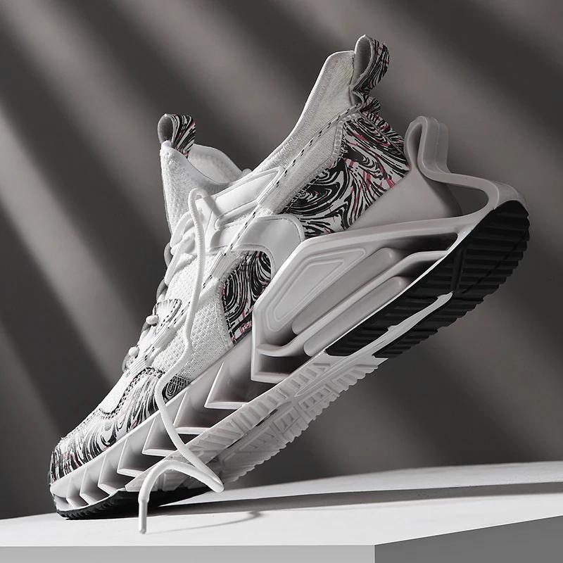 

Мужская обувь Кроссовки Мужские теннисные туфли Роскошные мужские повседневные кроссовки для бега Дышащие модные мокасины Кроссовки для мужчин 44