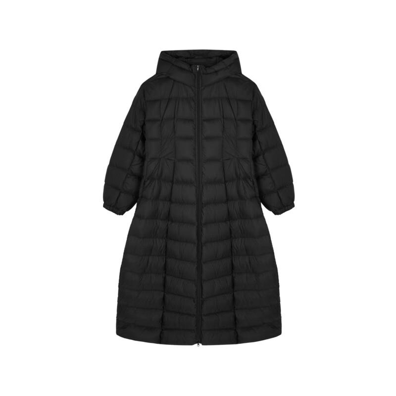 JNBY Women's Long Loose Hooded Down Jacket