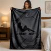 DAF Print Flanelldecke Gemütliche Leichte Plüschdecke für Bett Sofa Haushalt