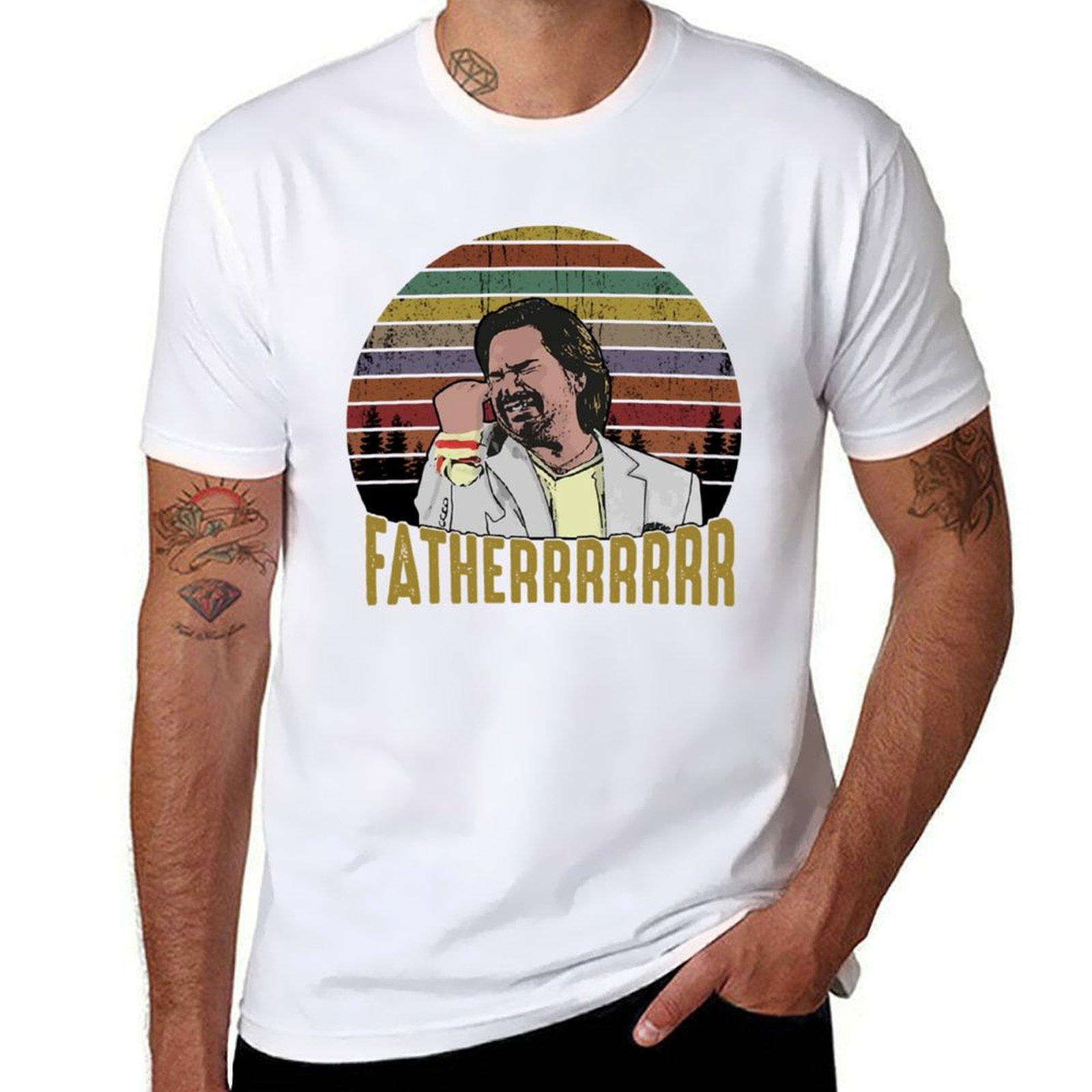 Douglas Reynholm Father The It Crowd Funny Vintage TShirt anime new edition vintage korean fashion black tshirts for men S