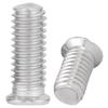 Galvanized Cross Slot Countersunk Flat Head Screws - White Zinc, Sizes M2 To M4