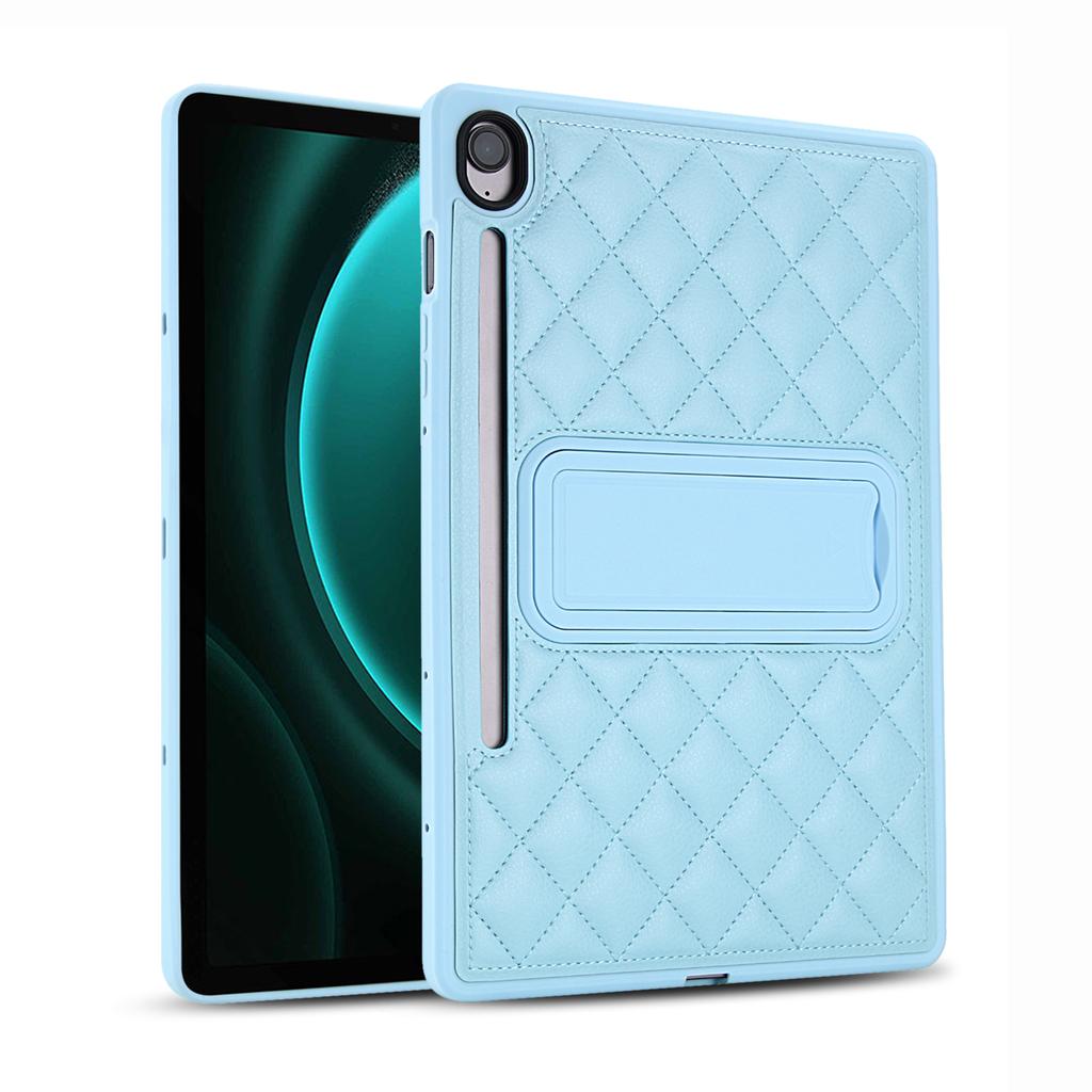 Luxury Leather for Samsung Tab Stand Case S10 Lite S9 FE S6 Lite A11 A9 Plus FE A8 A7 Lite Case Kickstand Cover