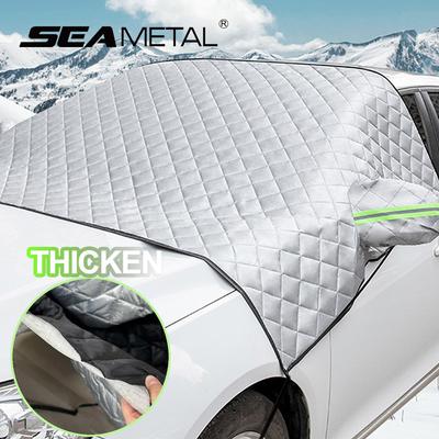 Copertura Invernale per Parabrezza Auto Ispessita Riflettente UV Parasole Impermeabile Protezione Gelo Universale per SUV/Berlina