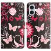 For iPhone 16 Plus Wallet Case Pattern Print PU Leather Flip Phone Cover