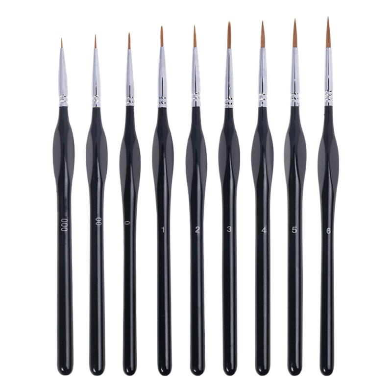 Brush Pens Fine Watercolor Painting Triangle Rod Stroke Line Pen Professional Painting Art Supplies