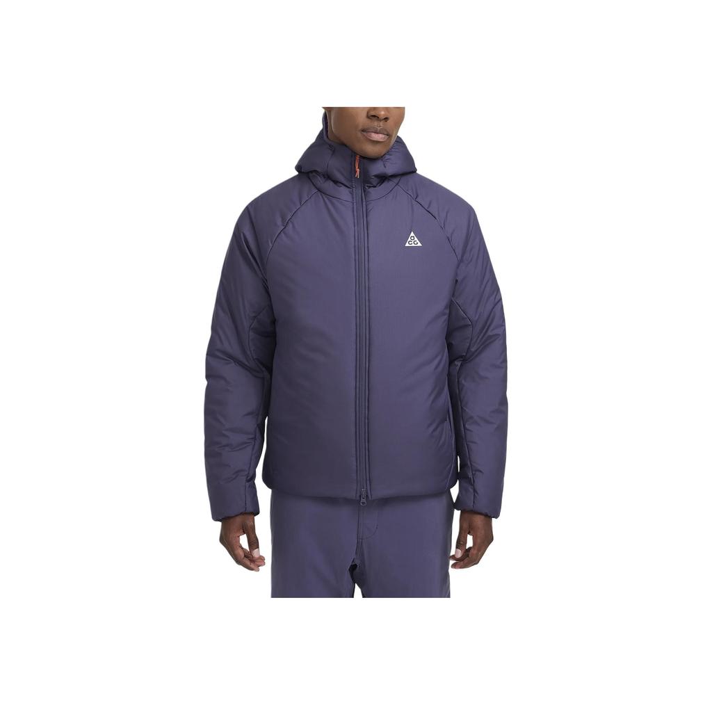 Nike Primaloft Therma-Fit Adv ACG Rope De Dope Solid Color Hooded Comfortable Jacket Men Jacket Deep-Raisin FV8690-573