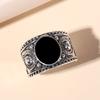 Retro Ring, Palace Vintage Ring, European and American Exaggerated Personality Alloy Ring, Popular Foreign Trade Accessory