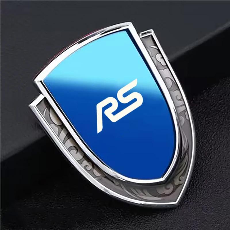 Car Stickers 3D Metal Accsesories Auto Accessory for Ford Focus Mk1 Mk2 Mk3 Mk4 2 3 4 St Stline Vignale Lommel