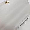 [Pre-Owned] Zumi Metal Double G Buckle Grain Leather Shoulder Crossbody Bag Small - Very Good #30NRSC