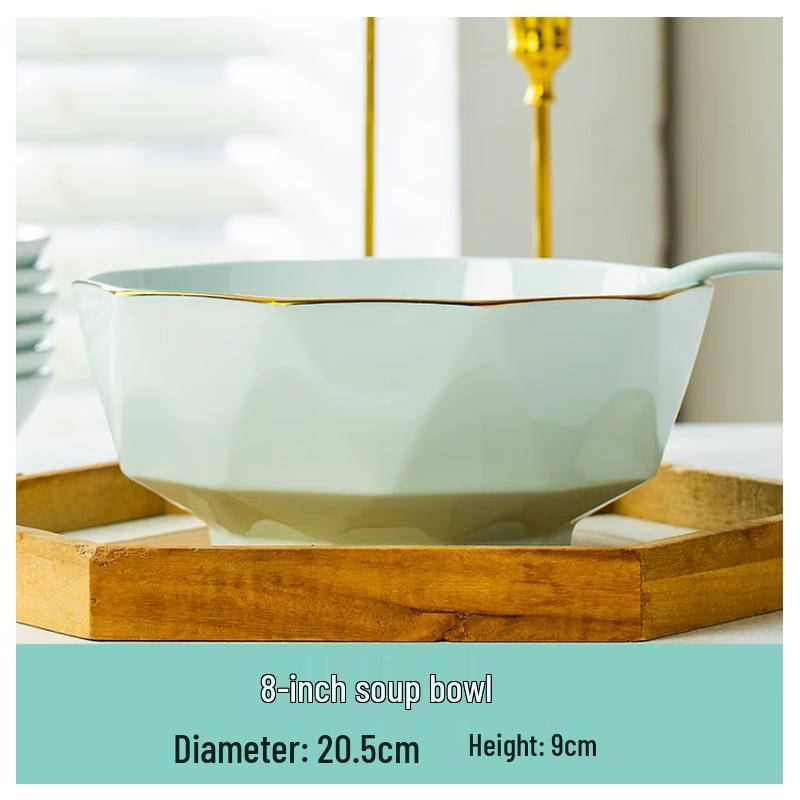 Light Luxury Ceramic Bowl