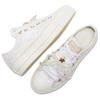 Converse Chuck Taylor All Star Lift Platform Low Pearls Women Sneakers White Light-Dune Vintage-White A15197C