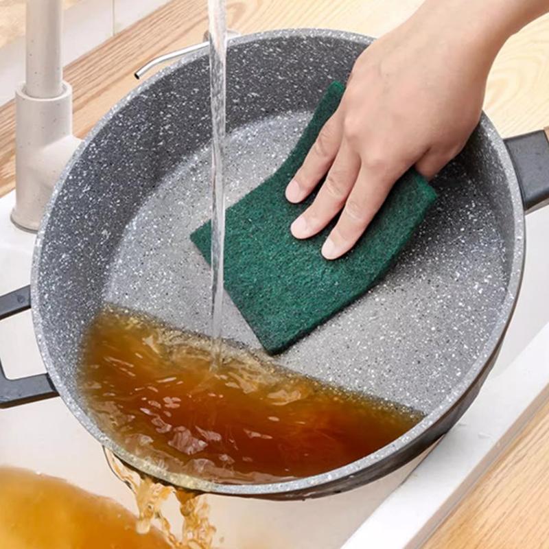 10/20 Pieces Of Scouring Pads For Kitchen Cleaning, Dishwashing, Anti-Scratch, Multi-Purpose, Reusable Rags