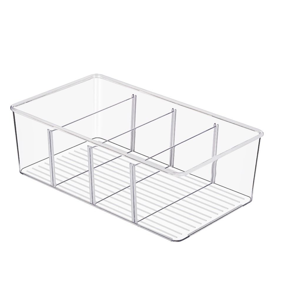 Clear Spice Packet Rack Clear Plastic Refrigerator Shelf Sturdy Pantry Organization Seasoning
