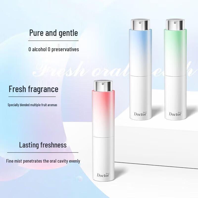 Dr. Tooth Portable Breath Freshener Spray, Cucumber Green Tea