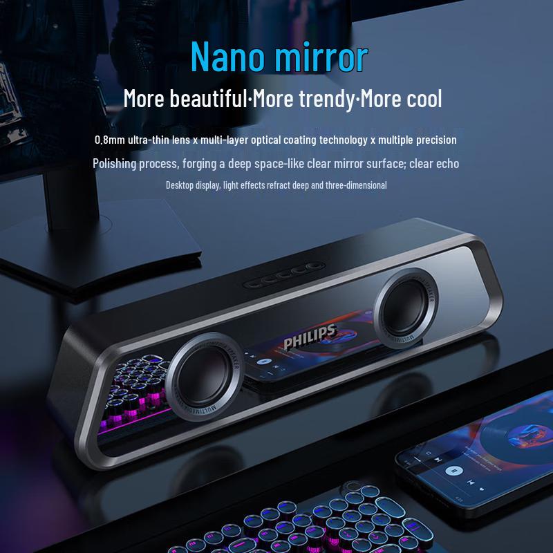 Philips SPA4600 Wireless Bluetooth Gaming Speaker with RGB Ambient Light (CN Version)