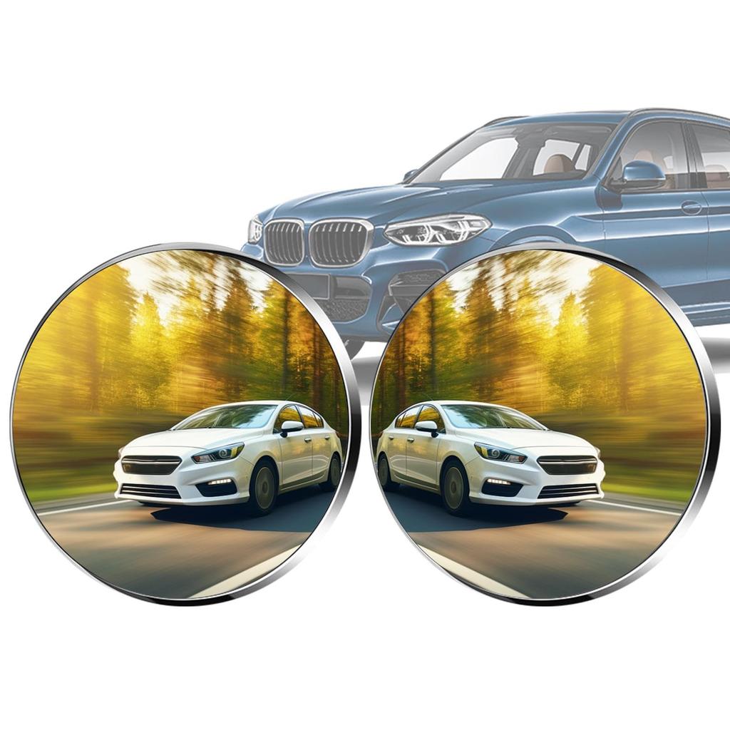 Car Convex Mirror, Car Blind Spot Mirror | 2 Convex Mirror Blind Spot for