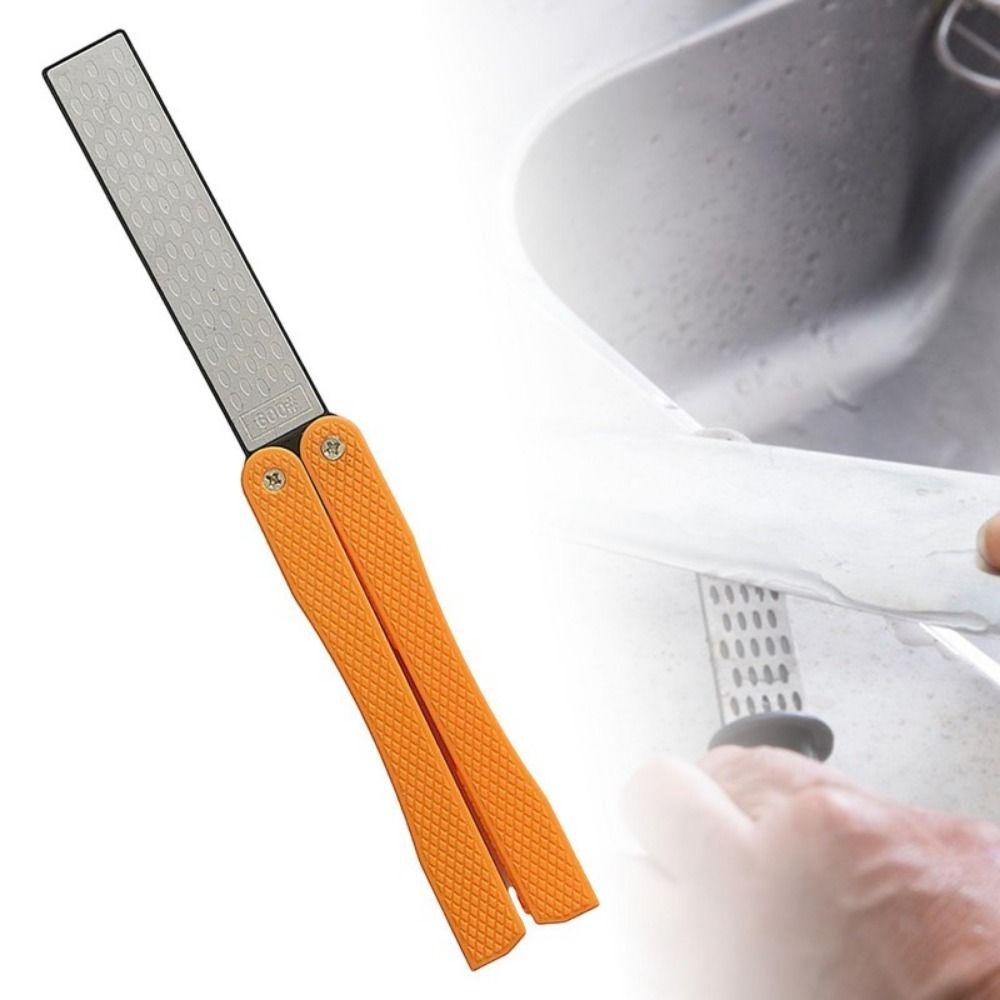 Pocket Size Double Side Grindstone Grinding Tools Creative Sharpening Stone Household