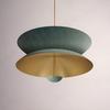 Mid Century Brass Sputnik Chandelier 1950s Flush Mount Pendant Ceiling Light