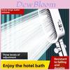 Modern Minimalist Handheld Shower Head With Filter For Home Spa And Water Pressure Boost