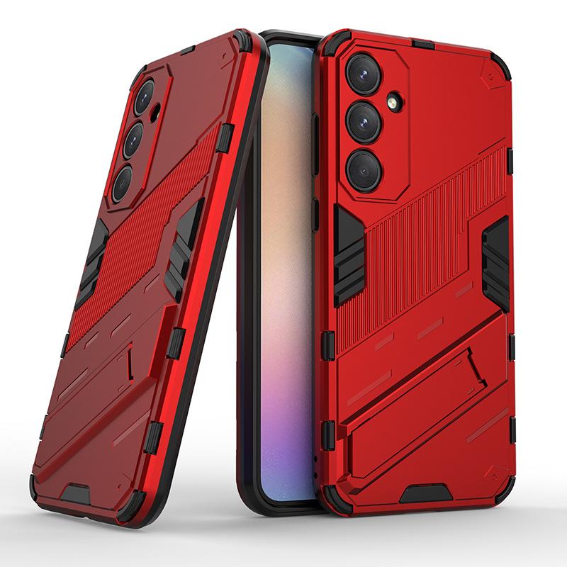 Applicable to Samsung A56 punk mobile phone case A36 bracket A26 all-inclusive A16 anti-drop A06 protective case A55