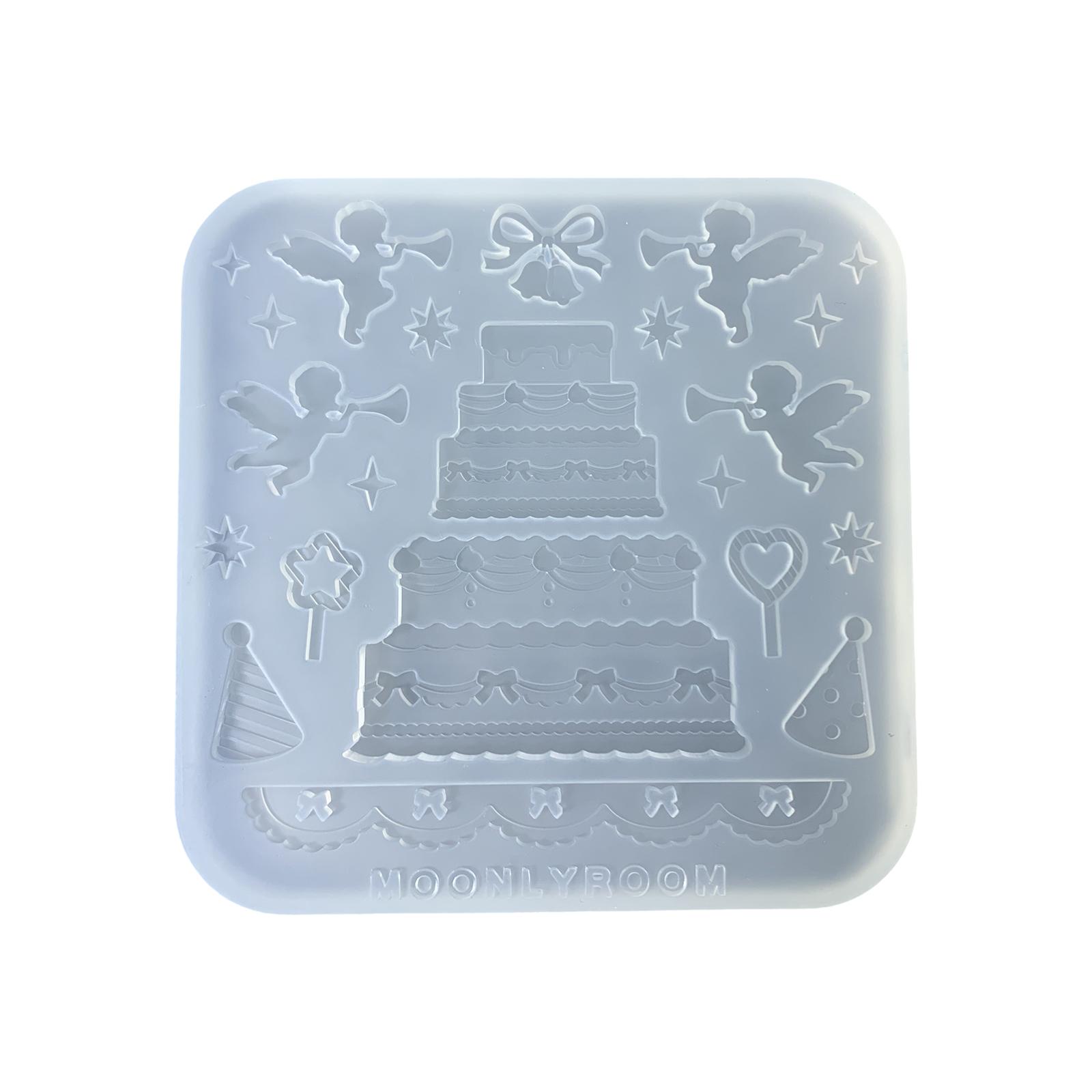 

Практичная силиконовая форма для многослойного торта, уникальные формы для изготовления ювелирных изделий из эпоксидной смолы для любителей рукоделия