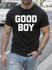 Lustiger Spruch Guter Junge Aufdruck T-Shirt Humor Lässige Mode...