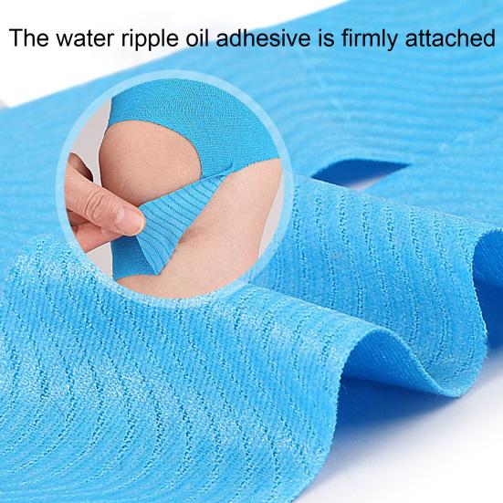 10 Pcs Pre Cut Kinesiology Tape for Knee Waterproof Knee Support Tape Elastic Cotton Athletic Tape for Joint Support Muscle Pain Relief