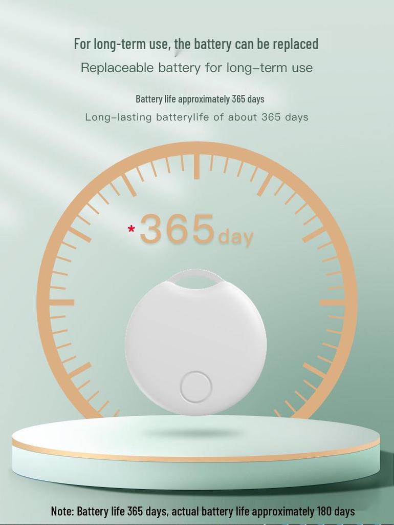 MFI-zertifizierter Bluetooth Anti-Verlust-Tracker für Geldbörsen, Schlüssel, Haustiere, Kinder und ältere Menschen - Kompatibel mit iOS Find My.