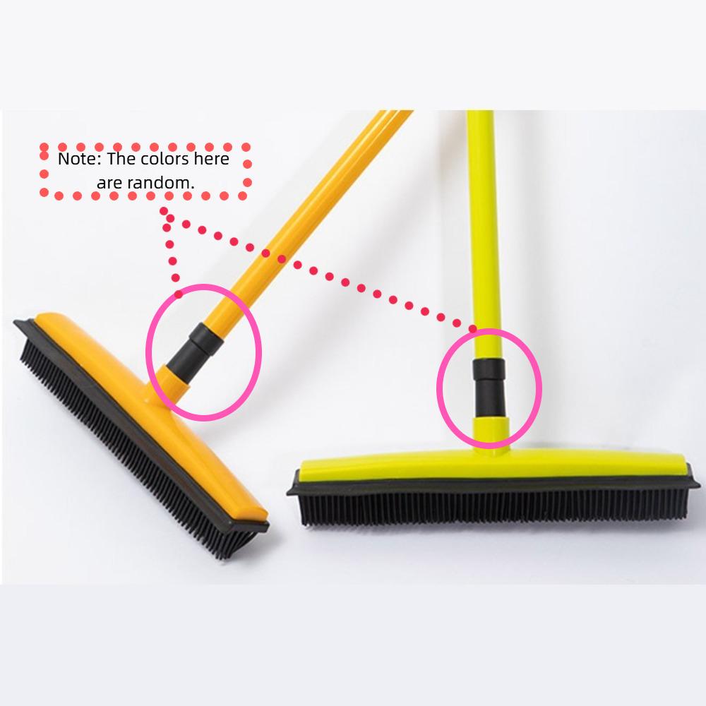 Telescopic Bristles Carpet Broom Hair Lint Removal Magic Clean Sweeper  for Dog and Cat Hair