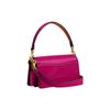 Coach Geprägtes Buchstabenlogo Tabby 20 Klappe Beschläge Druckknopf Multifunktionale Tasche Lackleder Umhängetasche Handtasche Schultertasche Damen Taschen CM556-B4MJ