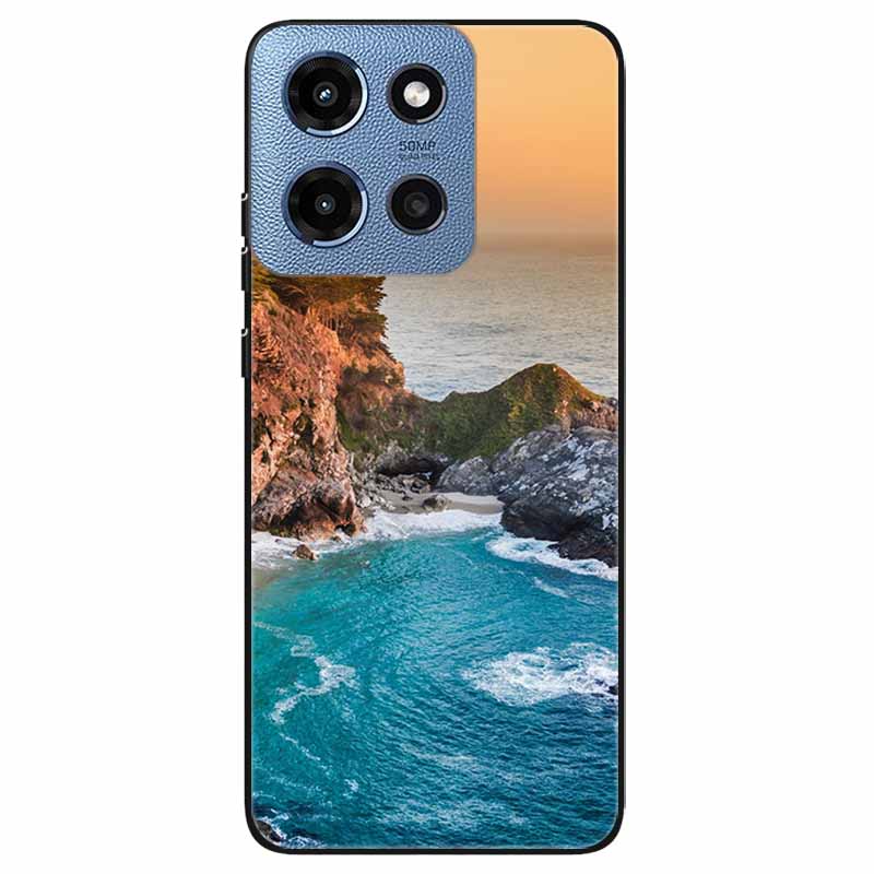 Phone Cases for Moto G 2025 5G Case Flowers Printing Silicone TPU Soft Covers for Motorola Moto G 2025 Back Shell For Moto G 5G