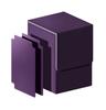 Deck Trading Card Vertical PU Holds 100 Sleeves Duel and Other Card Case, Case, Storage, Magnetic, Leather, Cards, Compatible, "Yu-Gi-Oh!, Masters,