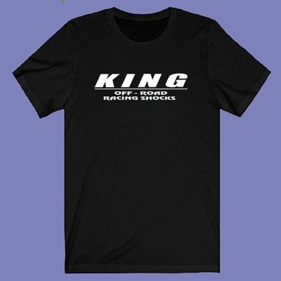 KING Off Road Racing Schokdempers Heren Zwart T-shirt S-4XL Unisex T-shirt